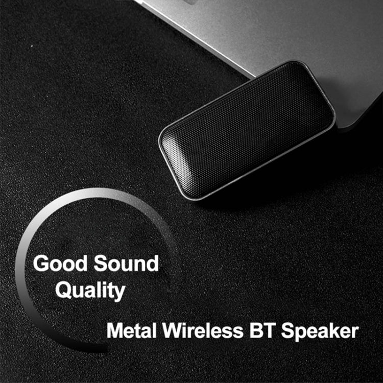 BT209 Outdoor Portable Ultra-thin Mini Wireless Bluetooth Speaker, Support TF Card & Hands-free Calling (Silver) - Mini Speaker by buy2fix | Online Shopping UK | buy2fix