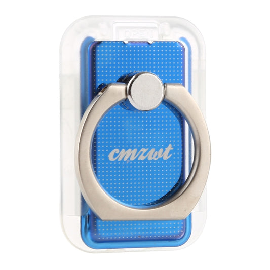 CPS-013 360 Degrees Rotate Freely Removable Magnetic Ring Stand Phone Holder, Support Wireless Charging(Blue) by buy2fix