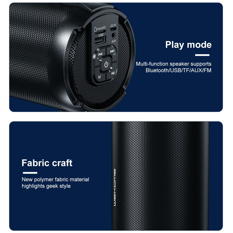 WK D29 8.5W Sound Pulse Portable Outdoor Bluetooth Speaker - Mini Speaker by WK | Online Shopping UK | buy2fix