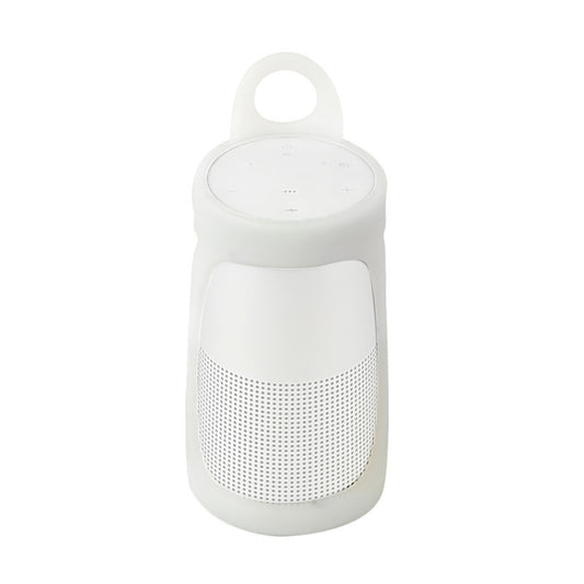 Portable Silica Gel Bluetooth Speaker Protective Case for BOSE Soundlink Revolve+ (White) - Apple Accessories by buy2fix | Online Shopping UK | buy2fix