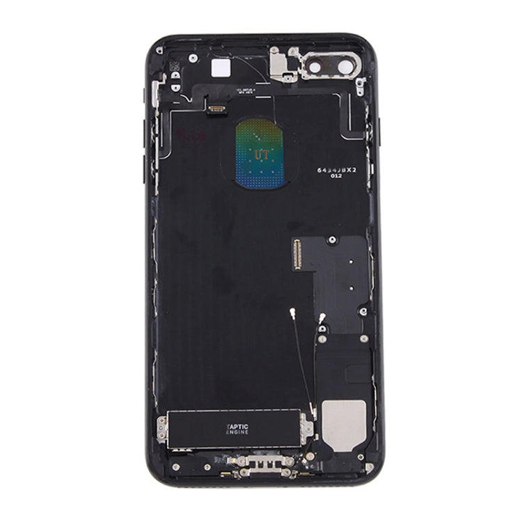 for iPhone 7 Plus Battery Back Cover Assembly with Card Tray(Black) by buy2fix
