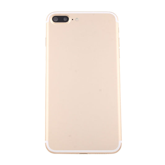 for iPhone 7 Plus Battery Back Cover Assembly with Card Tray(Gold) - iPhone 7 Plus Parts by buy2fix | Online Shopping UK | buy2fix