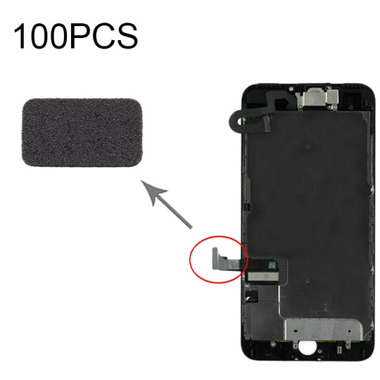 100 STÜCKE LCD Display Flexkabel Wattepads für iPhone 7 Plus