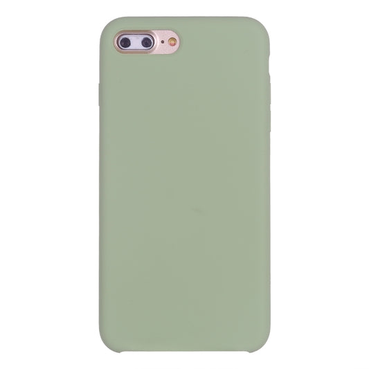 Pure Color Liquid Silicone Case for iPhone 8 Plus & 7 Plus(Mint Green) by buy2fix