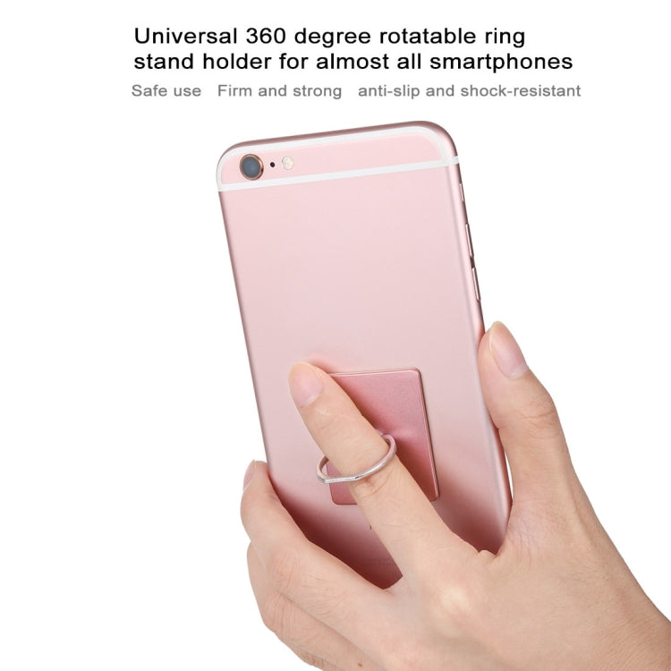 100 PCS Universal Finger Ring Mobile Phone Holder Stand(Rose Gold) by buy2fix