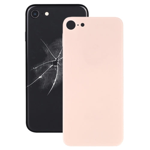 Easy Replacement Big Camera Hole Glass Back Battery Cover with Adhesive for iPhone 8(Gold) by buy2fix