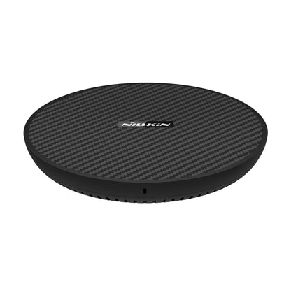 NILLKIN Power Flash Aramid Fiber Qi Standard Wireless Charger Charging Pad (Black) - Apple Accessories by NILLKIN | Online Shopping UK | buy2fix