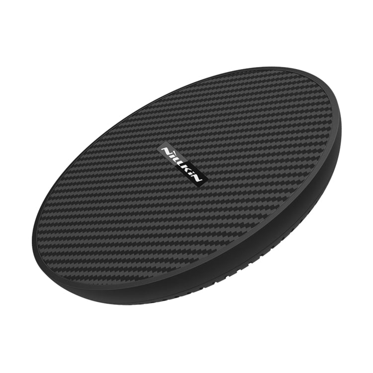 NILLKIN Power Flash Aramid Fiber Qi Standard Wireless Charger Charging Pad (Black) - Apple Accessories by NILLKIN | Online Shopping UK | buy2fix