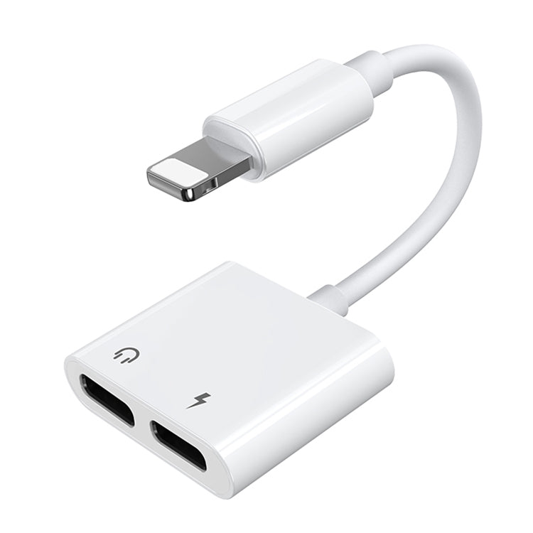 JOYROOM S-Y104 Ben Series Apple Dual Lightning Adapter, Length: 1.2m(White) - Apple Accessories by JOYROOM | Online Shopping UK | buy2fix