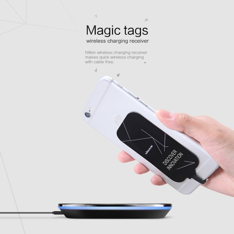 NILLKIN Magic Tag QI Standard Wireless Charging Receiver for iPhone 7 / 6s / 6 / 5S / 5, with 8 Pin Port, Length: 98mm - Mobile Accessories by NILLKIN | Online Shopping UK | buy2fix