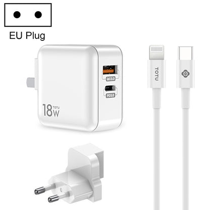 TOTUDESIGN HTY-0902000 Sharp Series Travel Charger Kit, EU Plug - Apple Accessories by TOTUDESIGN | Online Shopping UK | buy2fix