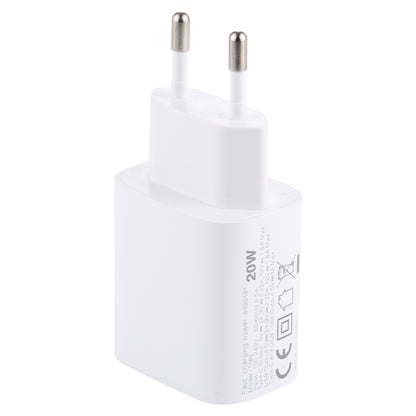 T085 20W USB + Type-C Fast Charging Travel Power Adapter, EU Plug - Apple Accessories by buy2fix | Online Shopping UK | buy2fix