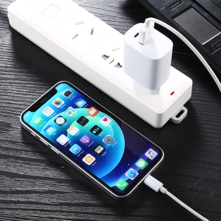 T085 20W USB + Type-C Fast Charging Travel Power Adapter, EU Plug - Apple Accessories by buy2fix | Online Shopping UK | buy2fix