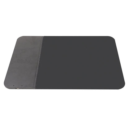 OJD-36 QI Standard 10W Lighting Wireless Charger Rubber Mouse Pad, Size: 26.2 x 19.8 x 0.65cm (Black) - Apple Accessories by buy2fix | Online Shopping UK | buy2fix