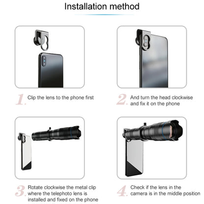 APEXEL APL-JS28X 28X HD External Dual-adjustment Zoom Telescope Universal Telephoto Phone Lens - Others Lens by APEXEL | Online Shopping UK | buy2fix