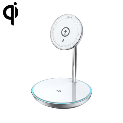 TOTUDESIGN CACW-057 Minimal Series 15W 2 in 1 Height Adjustable Magnetic Wireless Charger - Apple Accessories by TOTUDESIGN | Online Shopping UK | buy2fix