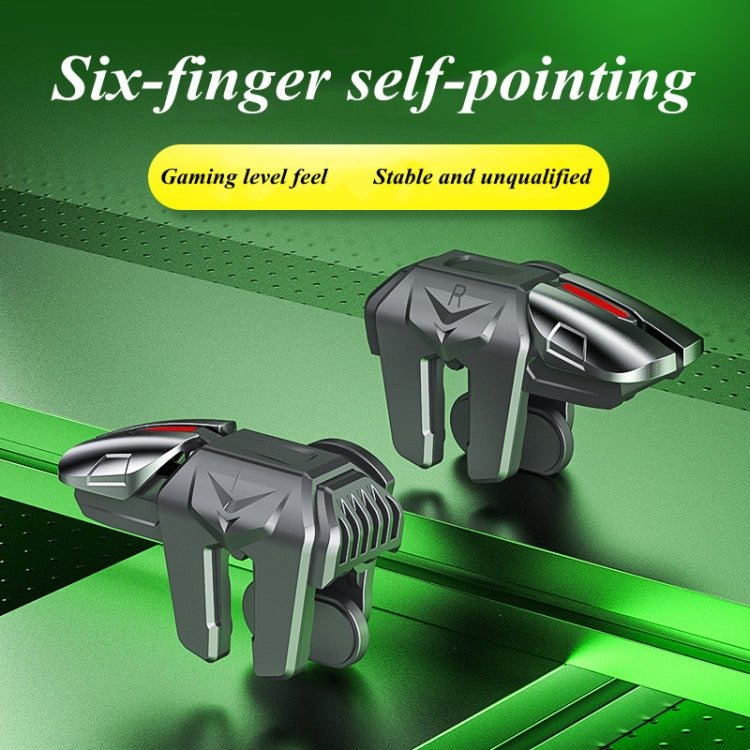 G21 Six-finger Linkage E-sports Physical Auxiliary Buttons - Other Accessories by buy2fix | Online Shopping UK | buy2fix