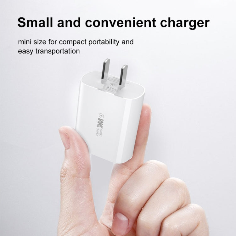 WK WP-U69a 2.0A Speed Mini USB Charger + USB to Type-C / USB-C Data Cable, Plug Type: US Plug - Apple Accessories by WK | Online Shopping UK | buy2fix