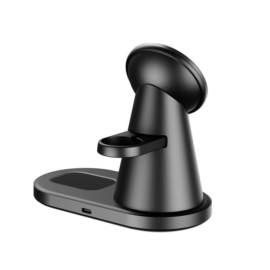 Y05 3 in 1 15W Telescopic Magnetic Wireless Charger for Mobile Phones / Apple Watches / AirPods by buy2fix