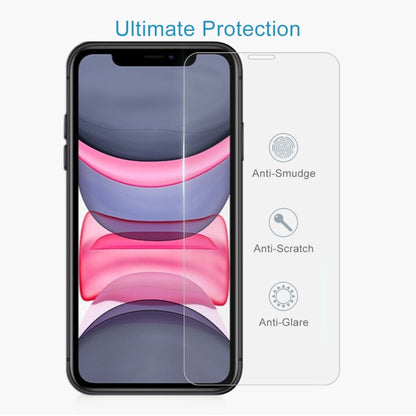 For iPhone 11 / XR 0.26mm 9H 2.5D Tempered Glass Film - Apple Accessories by DIYLooks | Online Shopping UK | buy2fix