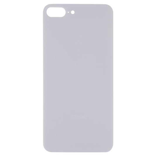 Easy Replacement Big Camera Hole Glass Back Battery Cover with Adhesive for iPhone 8 Plus(White) by buy2fix
