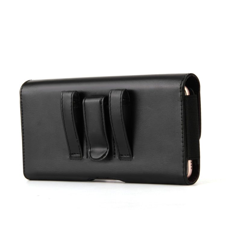 5.5-5.7 inch A1 Universal PU Tabby Texture Cross Section Plug-in Card Waist Bag, For iPhone, Samsung, Sony, Huawei, Meizu, Lenovo, ASUS, Oneplus, Xiaomi, Cubot, Ulefone, Letv, DOOGEE, Vkworld, and other by buy2fix