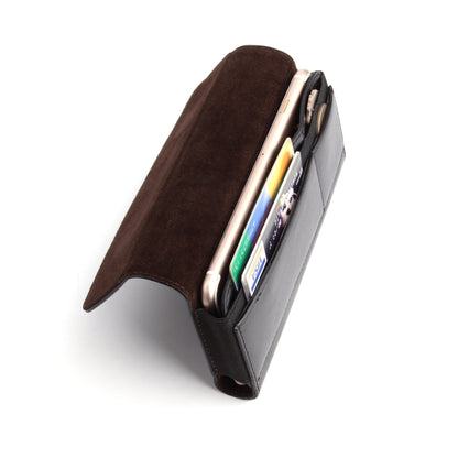 5.5-5.7 inch A1 Universal PU Tabby Texture Cross Section Plug-in Card Waist Bag, For iPhone, Samsung, Sony, Huawei, Meizu, Lenovo, ASUS, Oneplus, Xiaomi, Cubot, Ulefone, Letv, DOOGEE, Vkworld, and other by buy2fix