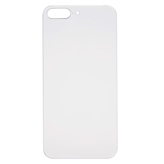 Glass Battery Back Cover for iPhone 8 Plus (Silver) by buy2fix