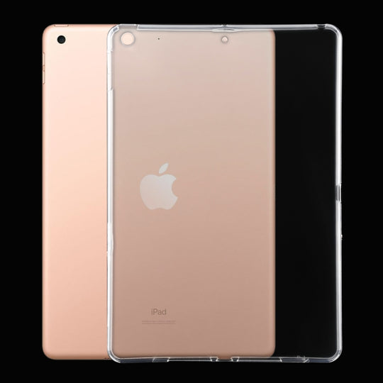 Pour iPad 10.2 2021/2020/2019 Étui de protection souple en TPU transparent HD de 3 mm (transparent)