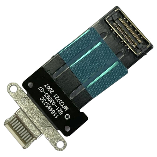 Charging Port Flex Cable for iPad Pro 12.9 inch 2021 (5th gen) A2379 A2461 A2462 (White) by buy2fix