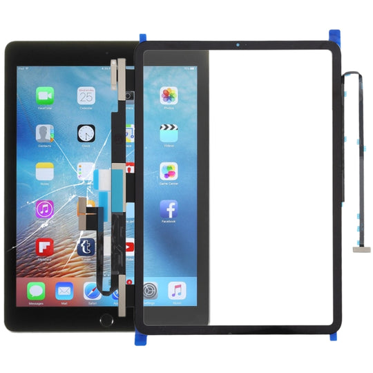 Touchpanel für iPad Pro 12,9 Zoll (2018) A1876 A1895 A1983 A2014 (Schwarz)