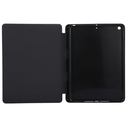 Cloth Texture Pattern Horizontal Flip Leather Case for iPad Pro 10.5 inch ,with Three-folding Holder & Pen Slots (Blue) by buy2fix