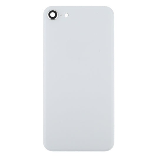 Glass Battery Back Cover with Camera Lens Cover for iPhone SE 2020(White) by buy2fix