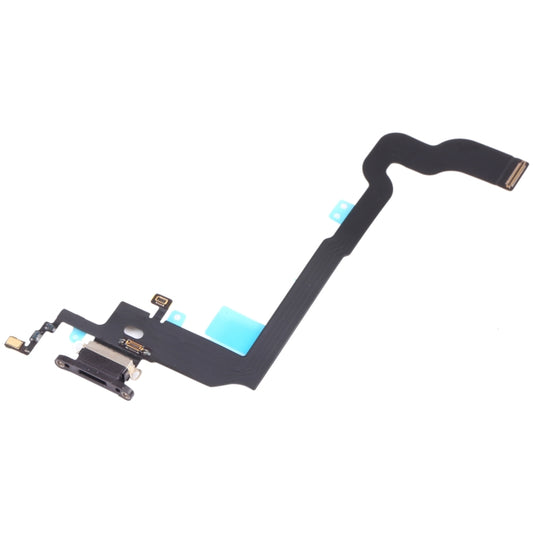 Original Charging Port Flex Cable for iPhone X (Black) by buy2fix