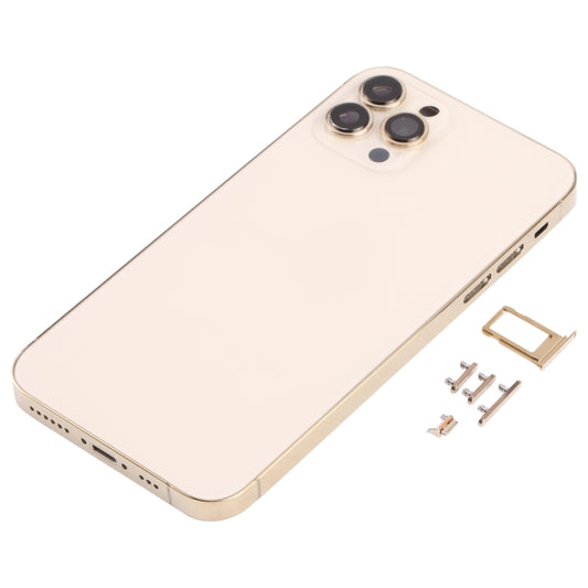 Back Housing Cover with Appearance Imitation of iP13 Pro for iPhone X(Gold) by buy2fix
