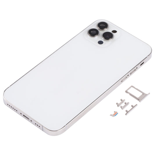 Back Housing Cover with Appearance Imitation of iP13 Pro for iPhone X(White) by buy2fix