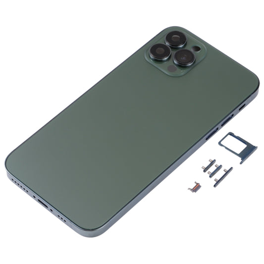 Back Housing Cover with Appearance Imitation of iP13 Pro for iPhone X(Green) by buy2fix