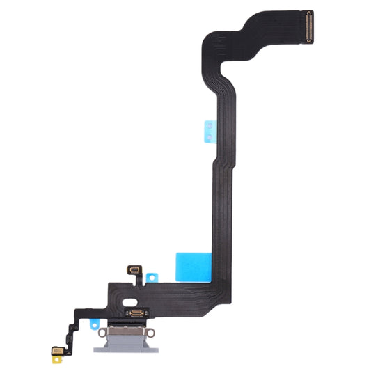 Charging Port Flex Cable for iPhone X (White) by buy2fix