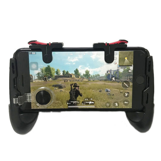4 in 1 D9 Eats Chicken to Assist the Jedi Survival Stimulation Battlefield Mobile Handle Grip Gamepads, For iPhone, Galaxy, Sony, HTC, LG, Huawei, Xiaomi, Tablet Pad Button and other Smartphones - Controller Gamepad by buy2fix | Online Shopping UK | buy2fix