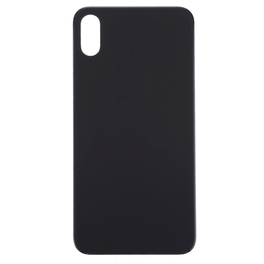 Glass Battery Back Cover for iPhone X(Black) by buy2fix