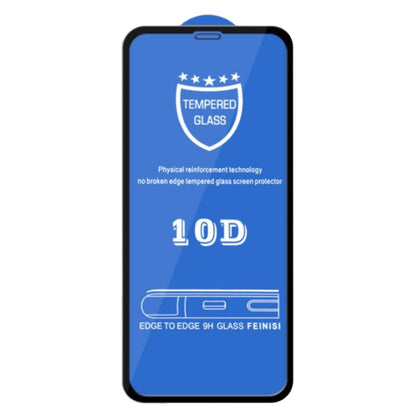 For iPhone 11 / XR 9H 10D Full Screen Tempered Glass Screen Protector - Apple Accessories by buy2fix | Online Shopping UK | buy2fix