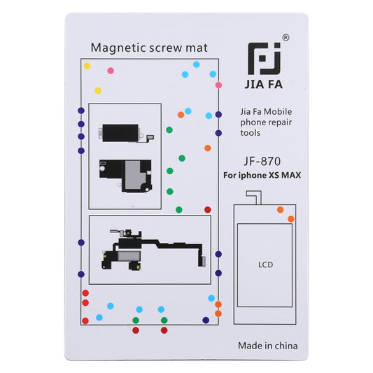 JIAFA JF-870 Magnetic Pad Screw Board for iPhone XS Max by JIAFA