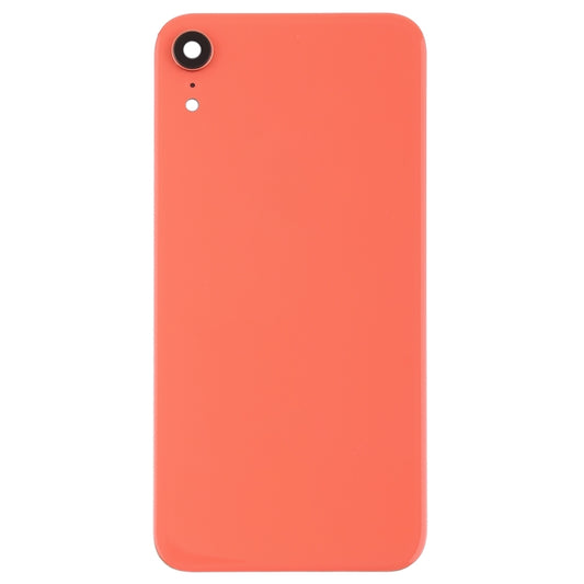 Battery Back Cover with Back Camera Bezel & Lens & Adhesive for iPhone XR(Pink) by buy2fix