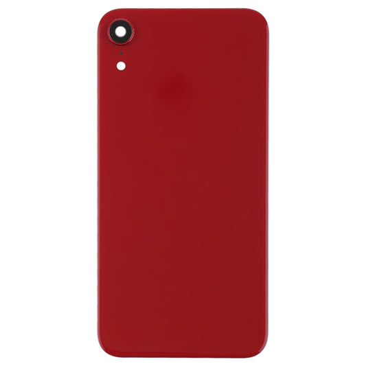 Battery Back Cover with Back Camera Bezel & Lens & Adhesive for iPhone XR(Red) by buy2fix