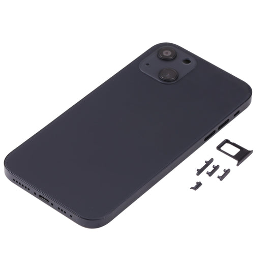 Back Housing Cover with Appearance Imitation of iP13 for iPhone XR(Black) by buy2fix