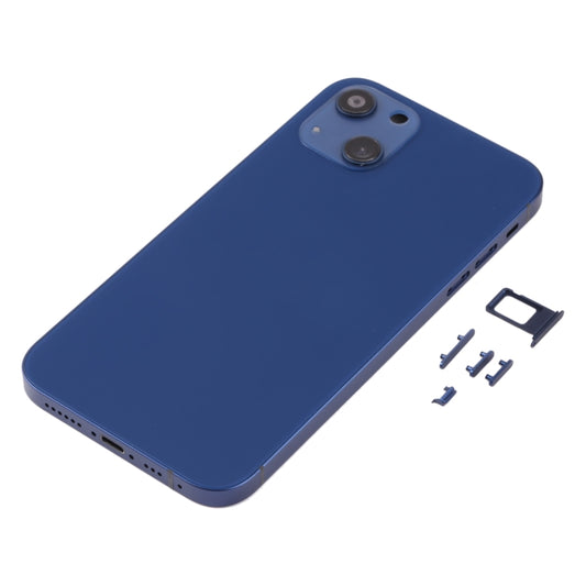 Back Housing Cover with Appearance Imitation of iP13 for iPhone XR(Blue) by buy2fix