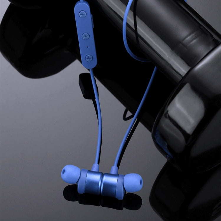 JOYROOM JR-D3S Bluetooth 4.2 Dual Battery Sports Bluetooth Headset Earphone(Blue) - Neck-mounted Earphone by JOYROOM | Online Shopping UK | buy2fix