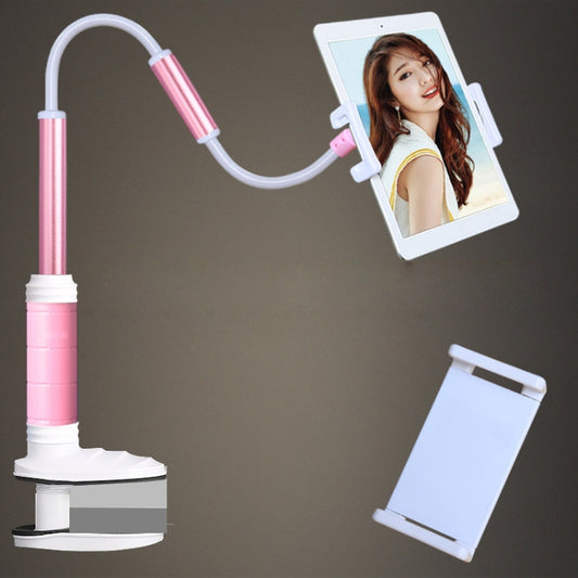 Aluminum-magnesium Alloy Free-Rotating Lazy Bracket Universal Mobile Phones Tablet PC Stand, Suitable for 4-12.9 inch Mobile Phones / Tablet PC, Length: 1.3m (Pink) by buy2fix