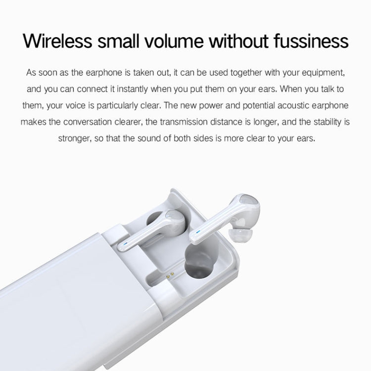 G9 Bluetooth 5.0 HIFI 3D Stereo Wireless Earphone (White) - Bluetooth Earphone by buy2fix | Online Shopping UK | buy2fix