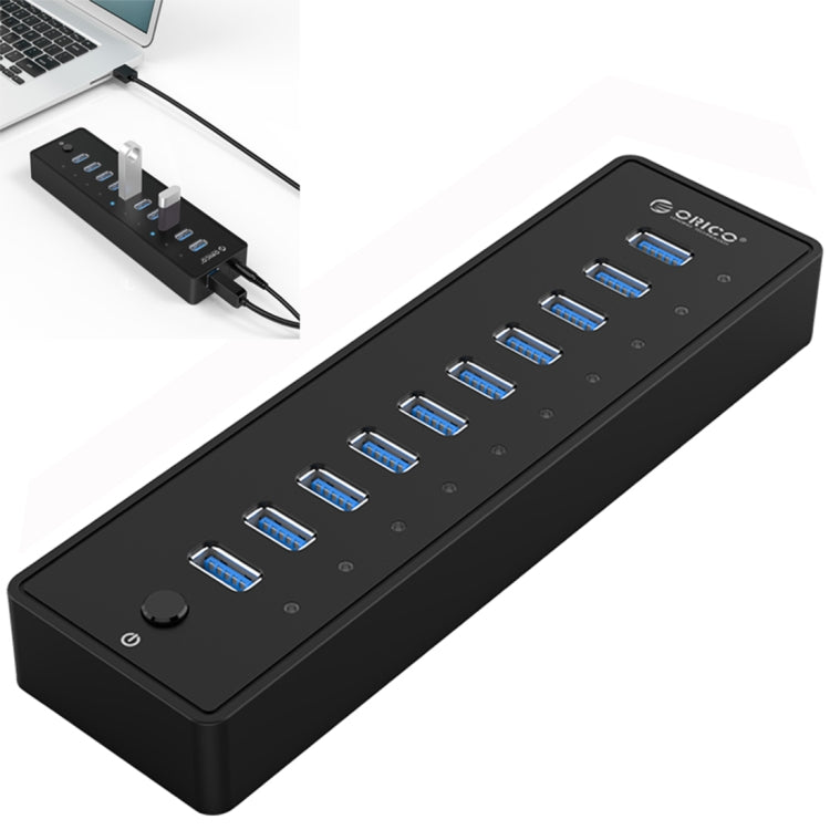 ORICO P10-U3-V1 10 USB 3.0 Ports HUB - Computer & Networking by ORICO | Online Shopping UK | buy2fix